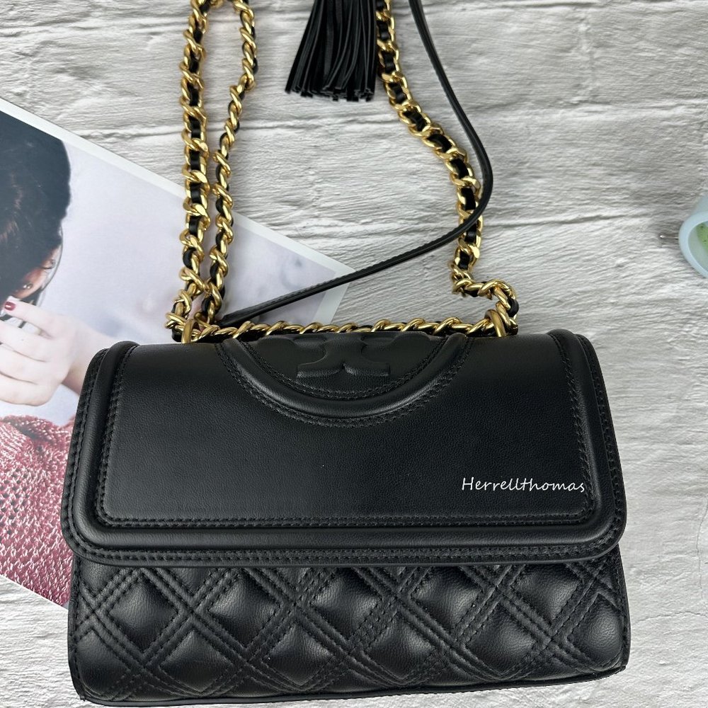 NWOT Tory Burch SMALL FLEMING CONVERTIBLE SHOULDER BAG